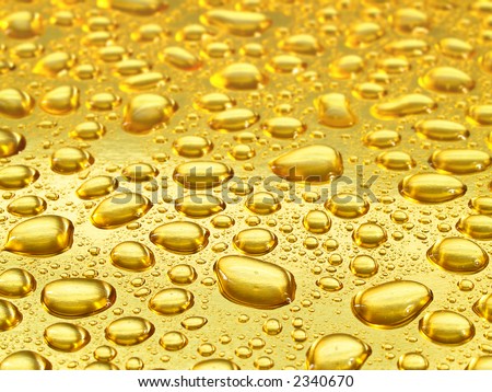 drops of liquid gold