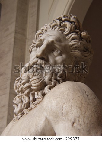 Greek Statue Poseidon