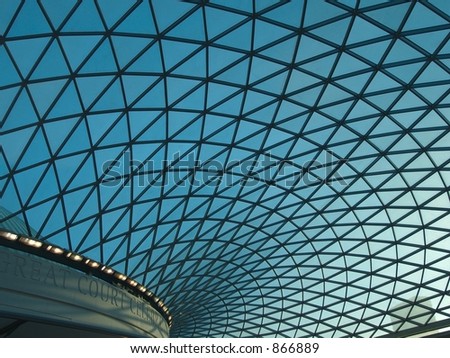 London museum ceiling close