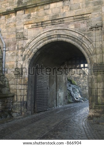Edinburgh Castle Entrance Gate