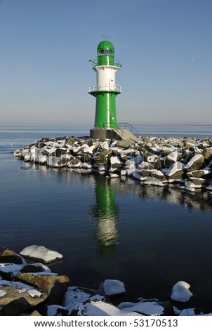 Lighthouse, which stands at the end of the mole.