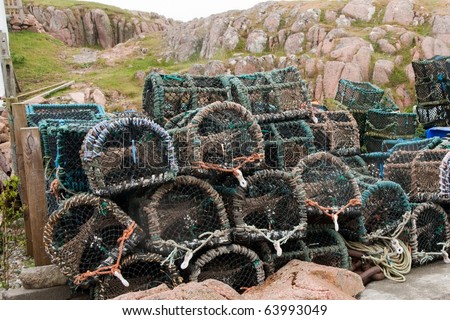 Pile of Crab Traps