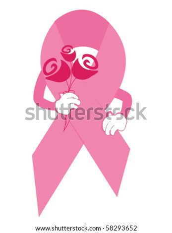 Cartoon Cancer Ribbons