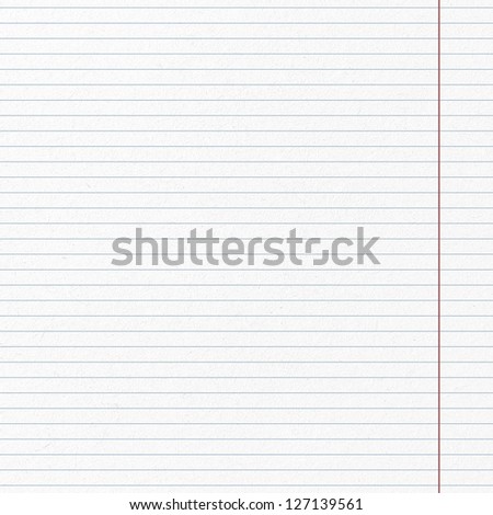 White paper. Line pattern page of paper