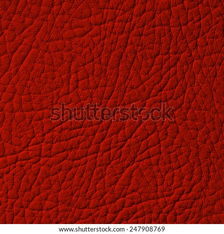 Valentines day or christmas red leather background