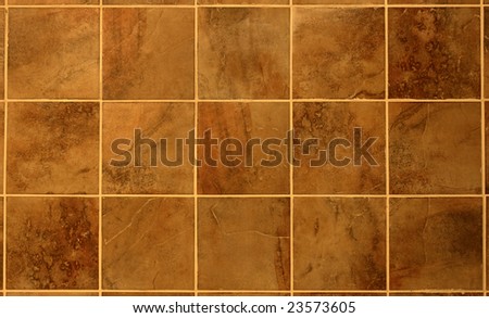 Tilingbathroom Wall on Beautiful Reddish Brown Tile From A Bathroom Wall  Stock Photo