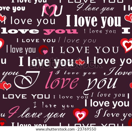 i love u hearts wallpapers. superscription quot;I love you