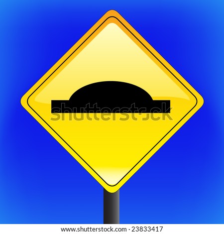 Speed Bump Sign