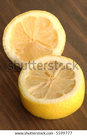 Lemons cut