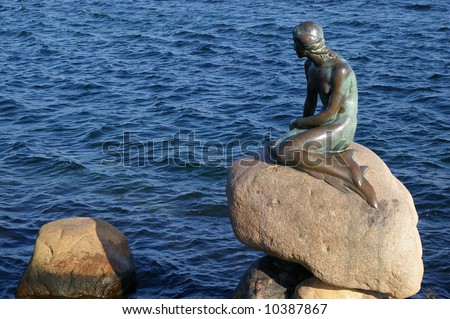The little mermaid in Copenhagen