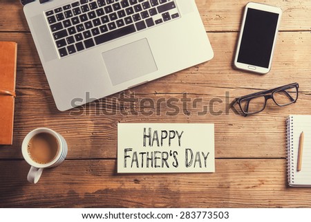 Fathers day composition