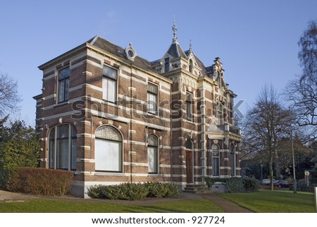 Characteristic old house (Baarn, The Netherlands)