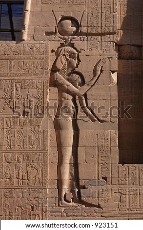 stock photo : Egyptian goddess