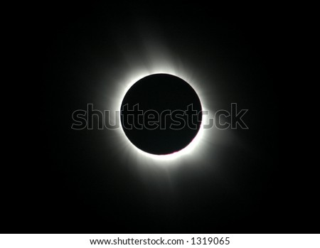 Total solar eclipse in March 29, 2006 in Cappadocia, Turkey.