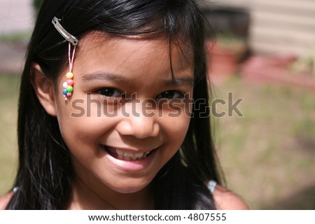 stock photo Filipino Girl