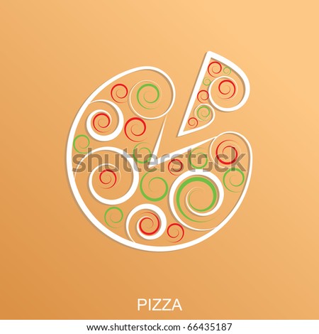 Pizza Vector Free on Creative Illustration Pizza   66435187   Shutterstock