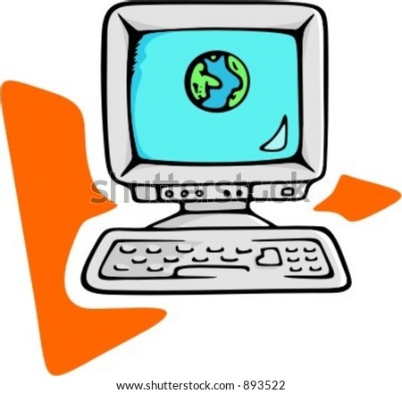 Computer System.vector Illustration - 893522 : Shutterstock