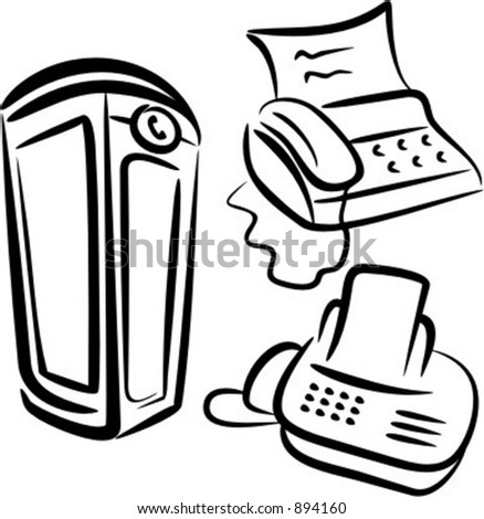 phone icon eps. stock vector : Communication
