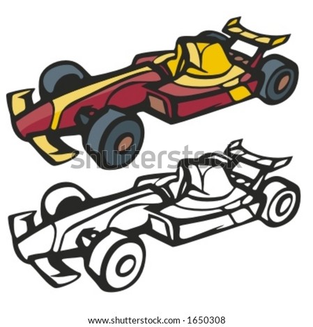 Formula  Auto Racing Tickets on 3d Rendering Of A Racing Emblem 10eps Find Similar Images