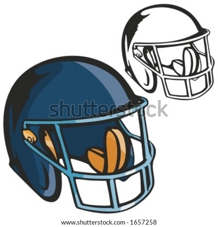 football helmet clipart. American football helmet.