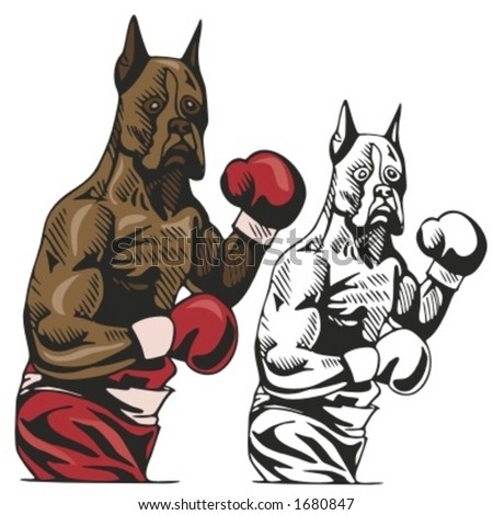 Dog Boxing