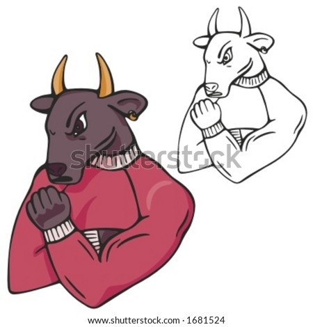 Bull Mascot