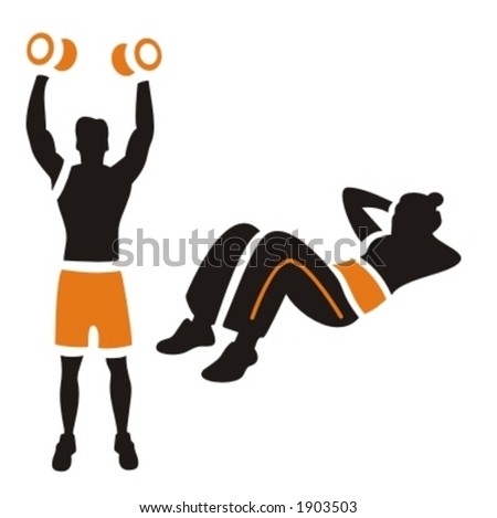 Fitness Vector Icons Series. - 1903503 : Shutterstock