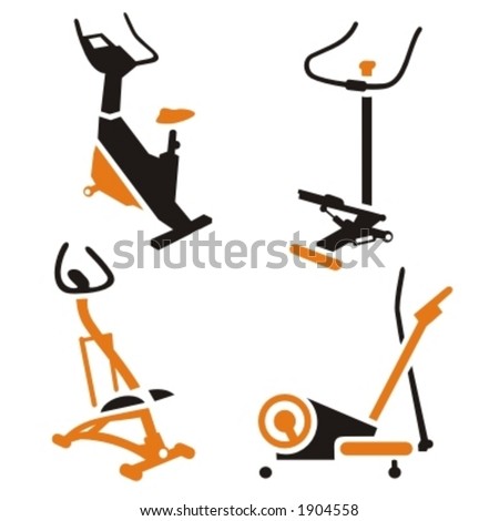 Fitness Vector Icons Series. - 1904558 : Shutterstock