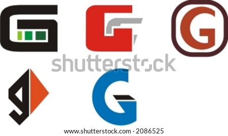 Logo Design on Stock Vector   Alphabetical Logo Design Concepts  Letter G  Check My