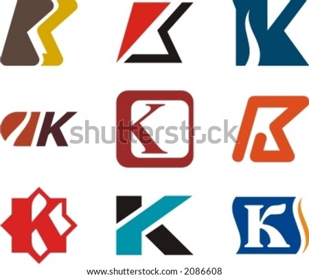 Logo Design on Alphabetical Design Concepts  Letter K  Check My Portfolio For More Of