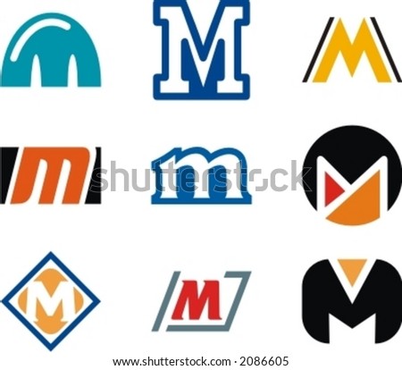 letter m design. Letter M. Check my portfolio