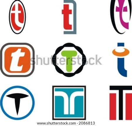 Logo Design  Alphabets on Stock Vector   Alphabetical Logo Design Concepts  Letter T  Check My