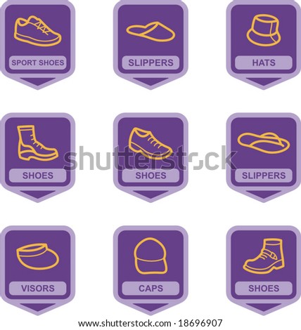 shoes pictogram
