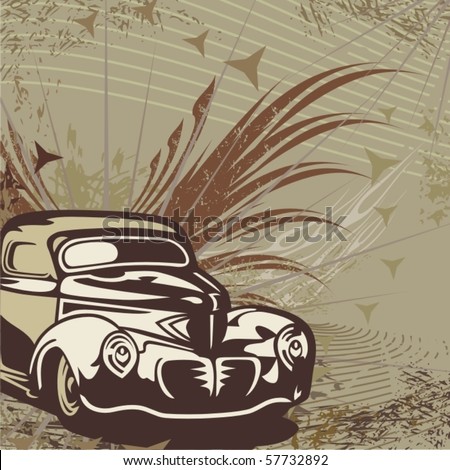 retro car design