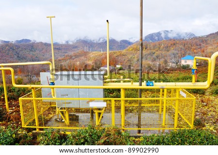 Wardrobe distribution center gas facilities in rural areas