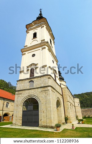 Church of the Jazak Monastery (Serbian: Manastir Jazak), Serb Orthodox monastery on the Fruska  Gora mountain in the northern Serbia, in the province of Vojvodina. The monastery was founded in 1736.