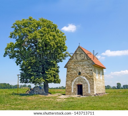 UNESCO tentative list - Church of St. Margharet in Kopcany (Kop?any). The church is a part of the Mikulcice - Kopcany agglomeration, which belonged to main centres of the Great Moravian Empire