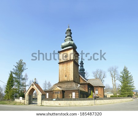 Wooden Parish Church of St. Simon and St. Jude Thaddeus in Letownia was erected in the years 1760-65. The church belongs to a set of old wooden churches in Lesser Poland