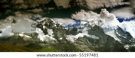 Mt. Eiger, Swiss Alps, Bernese Alps, Switzerland