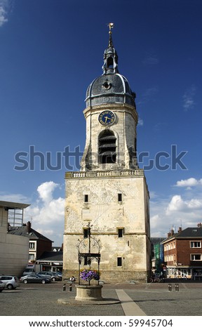 Belfry of Amiens, France, UNESCO - belfries of Belgium and France