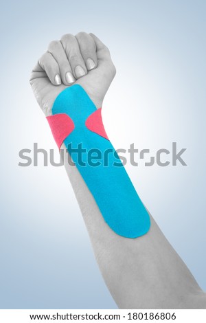 This kind of taping is called \