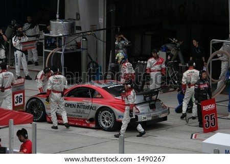Pit-stop, Japan Super GT 2006