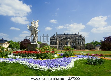 Mansion in the Great Garden, Dresden, Germany