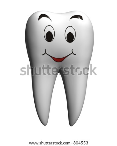 stock photo : Smiley tooth