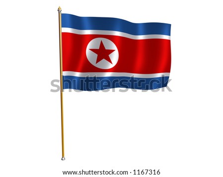 Korea Dpr Flag