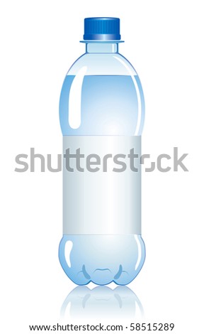 a plastic bottle