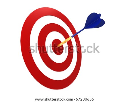 Dart Hitting the Target