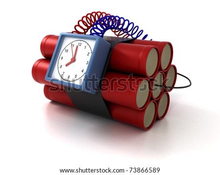 Countdown Time Bomb - Dynamite Stock Photo 73866589 : Shutterstock