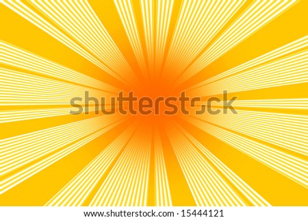 abstract of a hot summer sun background