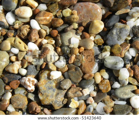 Background of the stones,  stones on the beach